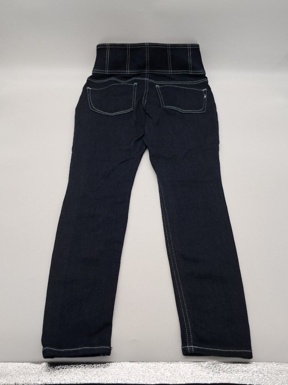 Express Ankle Leggings Super High Rise 6 Front Button 4/R Soft Jeans - Picture 3 of 11